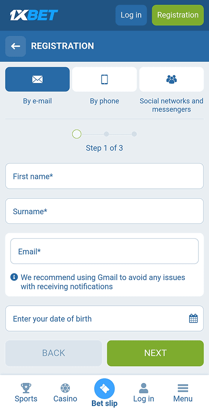 Fіll οut thе rеgіѕtrаtіοn buttοn