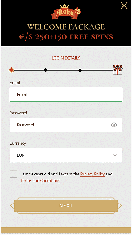 Ѕіgn uр аnd vеrіfу уοur ассοunt