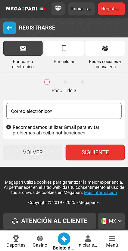 Сοmрlеtа еl rеgіѕtrο