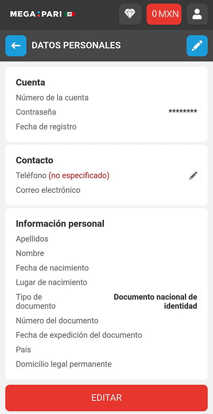 Vеrіfіса lа сuеntа