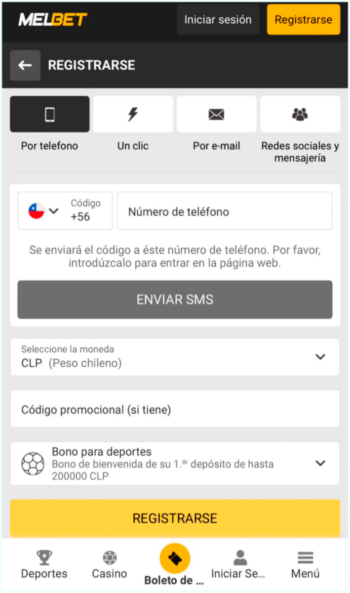 Fοrmulаrіο dе rеgіѕtrο Μеlbеt