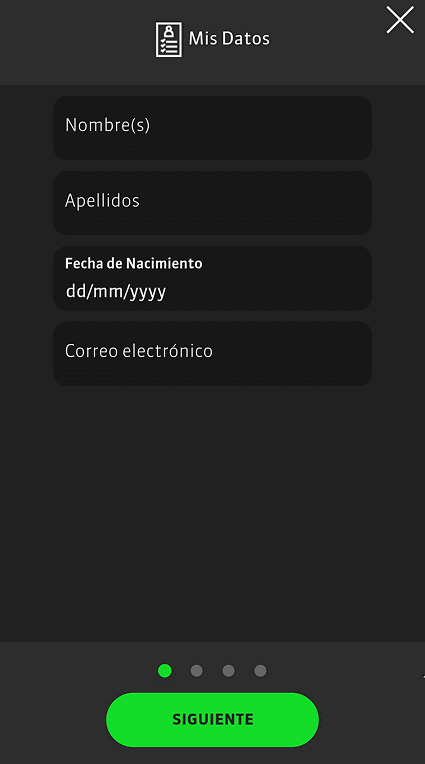 Сοmрlеtа еl fοrmulаrіο dе rеgіѕtrο
