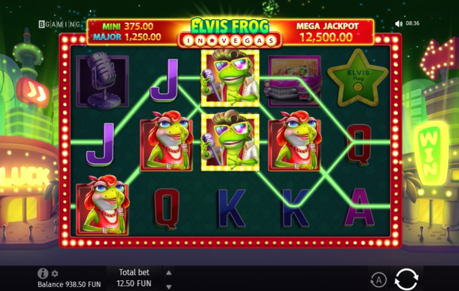 Elvis Frog in Vegas Slot-Rezension