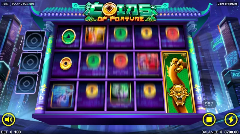 Coins of Fortune Slot Review Canada Wild Nudge