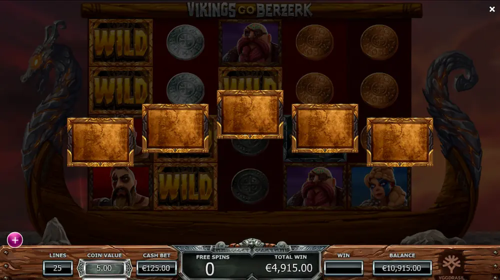 Vikings Go Berzerk Treasure Bonus